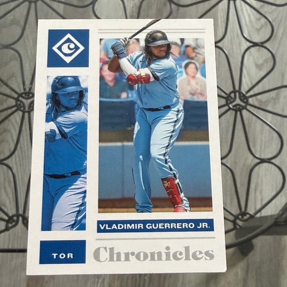 Vladimir Guerrero Jr 2021 Panini Toronto Blue Jays Baseball Card - Picture 2 of 3